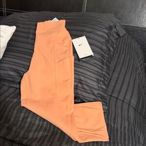Nike Vibrant Orange Active Leggings